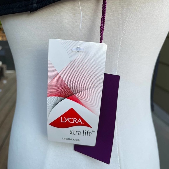 NWT Lascana Criss Cross Front Bikini Top -Size 36 A/B - Picture 2 of 11